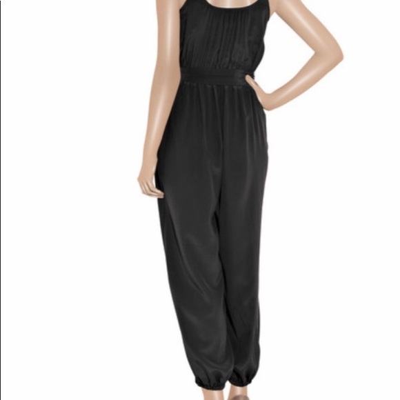 Marc by Marc Jacobs Simone Silk Crepe Jumpsuit - Picture 7 of 7